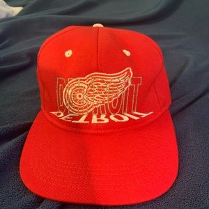 Vintage Detroit red wings hat nhl